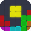 Neon Block Puzzle : Square & Hexagon Brain Test