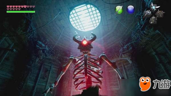 虚幻4打造《塞尔达传说》新演示 林克VS骸骨帝王龙