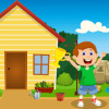 Cute Boy Rescue From Room Kavi Game-375