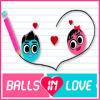 Balls in Love Line | Physics Brain Puzzle Dots