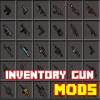 Inventory Gun Mod MCPE