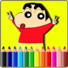 Coloring Shinchan Crayon