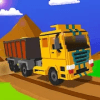 Uphill Blocky Truck Simulator 2018