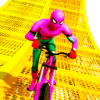 Superheroes Bmx Race Stunts: Bicycle Racing Games官方版免费下载