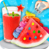 DIY Watermelon Treats Game! Ice Cream & Juice Chef