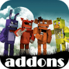 Addons and skins fnaf for mcpe