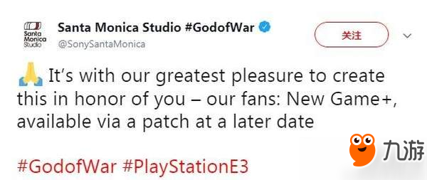 E3 2018：《战神4》将更新New Game+模式 新模式新体验