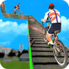 Rooftop BMXCycle Stunts Master: Tricky Stunt Game