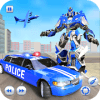 US Police Robot Limo Car Transformation Game官方下载