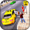 Pro Taxi Driving Sim 2018: Modern Cab Cruiser Game
