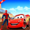 Sports Car Super Hero Stunt Driver Race Challenge