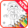 The Gallery Book Coloring for Lego Friends Fans