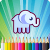 Elephant Coloring Book