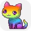 Cats Sandbox Coloring - Cat Color By Number