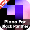 Black Panther Piano Tiles Game