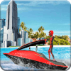 Superhero Jet Ski Stunt Race Top Speed Racing Game