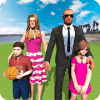 Virtual Dad Celebrity Security Chief: Happy Family