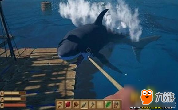 《raft》杀鲨鱼方法