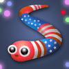 Color Snake Hit - Paint Worms Balls.IO