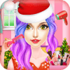 Christmas Girls Hair Styles & Makeup Artist Salon