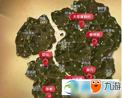 和平精英叢林地圖跳傘在哪好？叢林地圖跳傘位置推薦