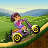 Little Dora Scooter Climbing - dora games for kids