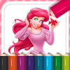 Baby Princess Coloring Book Game - Fairy Coloringiphone版下载