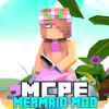 Mermaid tail MOD for Minecraft PE Mods free电脑版安装使用教程
