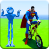 Superhero Bmx Racing Stunt: Mtb Bicycle Race Game