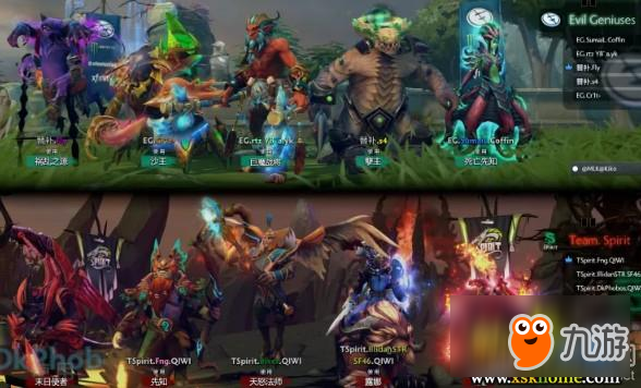 《DOTA2》中国超级锦标赛6月4日淘汰赛EG 2-0 Spirit赛后速报