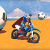 Superheroes Bike Stunt Racing: Fast Highway Racing