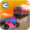 游戏下载Superhero Train vs Bike Racing Simulator