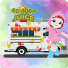 Rainbow Juice Truck