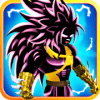 Shadow Goku Saiyan Battle