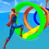 Supehero Water Park Games: Stunt Man Run 3D