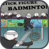 游戏下载Stick figure badminton: Stickman 2 players y8