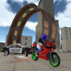 Motorcycle City Rally: Cop Car Chase