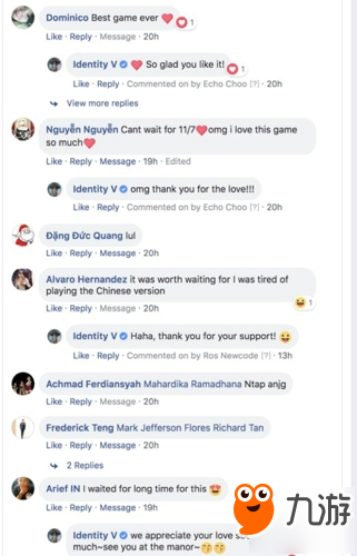 《第五人格》海外双平台上线 各国玩家翘首期待