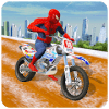 Spiderman Impossible Track Bike Stunts