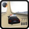 Police mega ramp car jump driving stunt game