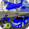 Police Limousine Car ATV Bike:Plane Transport Game