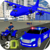 Police Limousine Car ATV Bike:Plane Transport Game安全下载