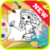 App Drawing Coloring for Lego Friends by Fans破解版下载