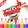 Coloring Super wingss for Kids