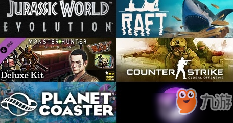 Steam一周销量排行榜 《怪物猎人：世界》预购版登顶