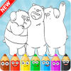 We-Bare-Bears : Coloring Book