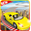 Neon Rider Rooftop - Extreme Stunts Sports Car