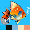 游戏下载Fish Color By Number, pixel fish coloring