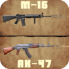 Shoot M-16 vs AK-47 : realistic weapon simulator官方下载