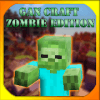 GunGraft Zombie map MCPE mini game Pocket Edition